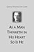 As a Man Thinketh in His Heart So Is He (1918 Pamphlet)