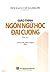 Giáo Trình Ngôn Ngữ Học Đại...