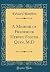 A Memoir of Frederick Herve...