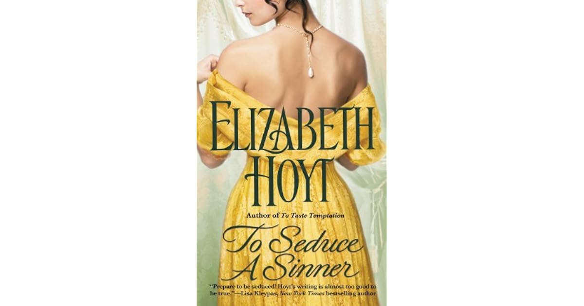 To Seduce A Sinner By Elizabeth Hoyt