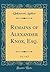 Remains, Vol. 1 of 2