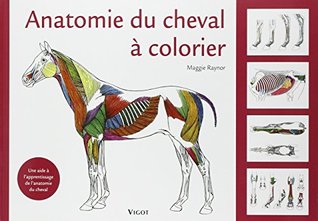 Anatomie du cheval à colorier : Une aide à l'apprentissage de l'anatomie du cheval (Paperback)