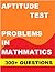 APTITUDE TEST PROBLEMS IN MATHMATICS