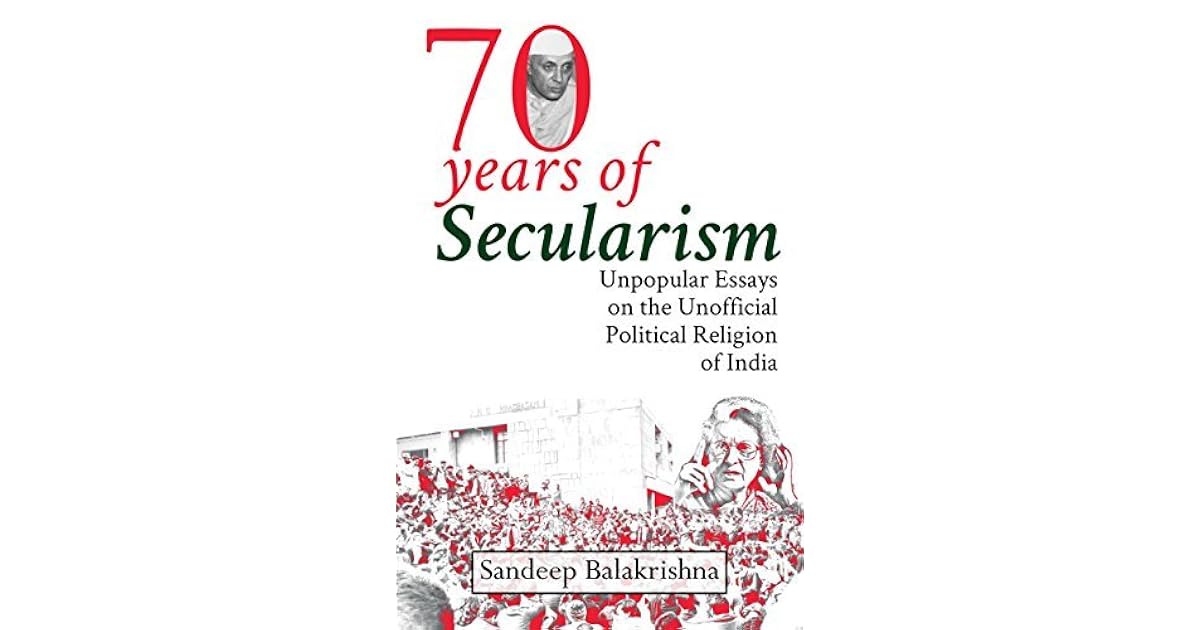 Write an article on secularism in india picture