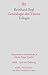 Genealogie des Tötens: Trilogie