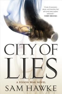 Portada de City of Lies, de Sam Hawke