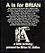 "A" is for Brian