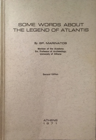 Some Words about the Legend of Atlantis (Paperback)