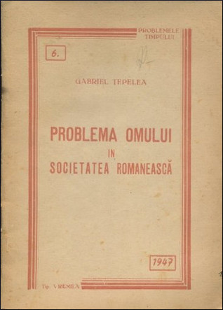 Problema omului în societatea românească (Paperback)