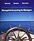 Managerial Accounting for Managers [with Connect 1-Term Acces... by Ray H. Garrison