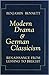 Modern Drama and German Classicism: Renaissance from Lessing to Brecht