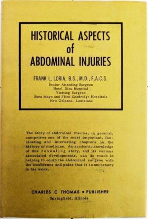Historical Aspects of Abdominal Injuries (Hardcover)