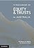 A Sourcebook on Equity and Trusts in Australia by Michael Bryan