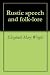 Rustic speech and folk-lore