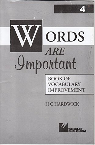 WORDS ARE IMPORTANT SERIES 4 (Paperback)