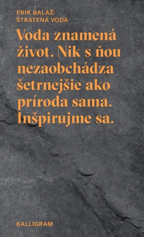 Stratená voda (Paperback)