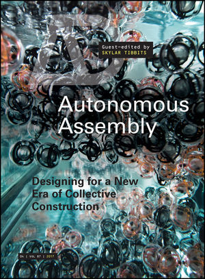 Autonomous Assembly: Designing for a New Era of Collective Construction