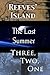 The First Three Collection: Reeves' Island; The Last Summer; Three, Two, One