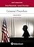 Criminal Procedure: Adjudication