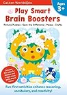 Play Smart Brain Boosters Age 3+: Preschool Activity Workbook with Stickers for Toddlers Ages 3, 4, 5: Boost Independent Thinking Skills: Tracing, Coloring, Matching Games(Full Color Pages)