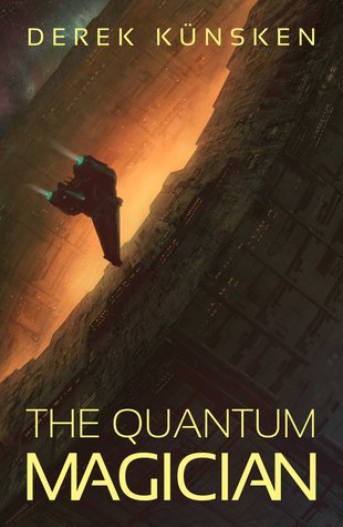 Portada de The Quantum Magician, de Derek Künsken