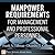 Manpower Requirements for Management and Professional Personnel by Tillman Frank A.