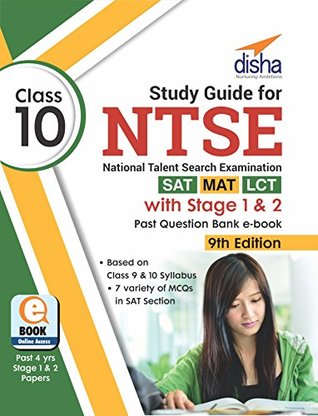 Study Guide for NTSE (SAT, MAT & LCT) Class 10 with Stage 1 & 2 Past Question Bank ebook 9th Edition