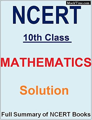 Math NCERT Solutions Class 10th (Kindle Edition)