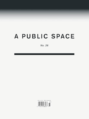 A Public Space no. 26 (Paperback)