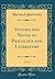 Studies and Notes in Philology and Literature, Vol. 8 (Classic Reprint)