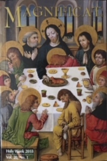 Magnificat Holy Week 2018 Vol. 20, No. 1 (Mass Market Paperback)