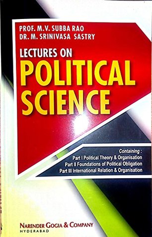 LECTURES ON POLITICAL SCIENCE (Perfect Paperback)