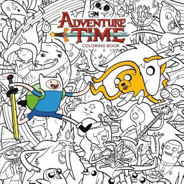 Adventure Time Adult Coloring Book Volume 1