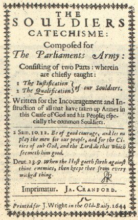 Cromwell's Soldiers' Catechism (ebook)