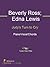 Judy's Turn to Cry Sheet Music by Edna Lewis