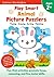 Play Smart Animal Picture Puzzlers Age 2+: Preschool Activity Workbook with Stickers for Toddlers Ages 2, 3, 4: Learn Using Favorite Themes: Tracing, Matching Games (Full Color Pages)