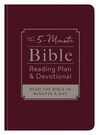 The 5 Minute Bible Reading Plan And Devotional Read The Bible In Minutes A Day By Ed Strauss