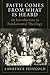 Faith Comes from What Is Heard: An Introduction to Fundamental Theology (English and English Edition)