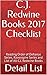 C.J. Redwine Books 2017 Che...