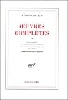 Oeuvres Complètes, Tome VII by Antonin Artaud