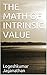 THE MATH OF INTRINSIC VALUE by Logeshkumar Jaganathan
