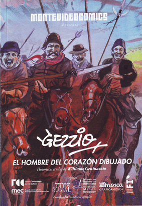 Gezzio – El hombre del corazón dibujado: Historietas crudas de Williams Geninazzio (Paperback)