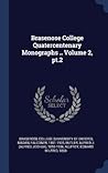Brasenose College Quatercentenary Monographs .. Volume 2, pt.2