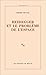 Heidegger et le problème de l'espace (ARGUMENTS) by Didier Franck