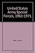 United States Army Special ...