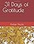 31 days of gratitude