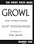 Growl and Other Poems