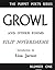 Growl and Other Poems by Filip Noterdaeme