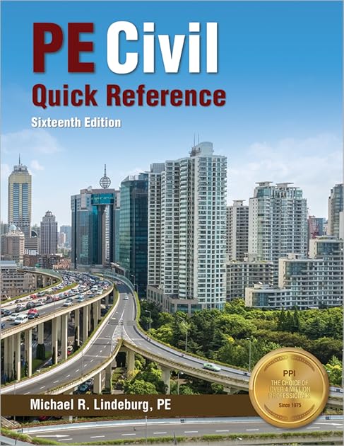 PPI PE Civil Quick Reference, 16th Edition – A Comprehensive Reference Guide for the NCEES PE Civil Exam