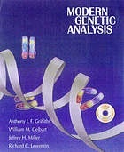 Modern Genetic Analysis